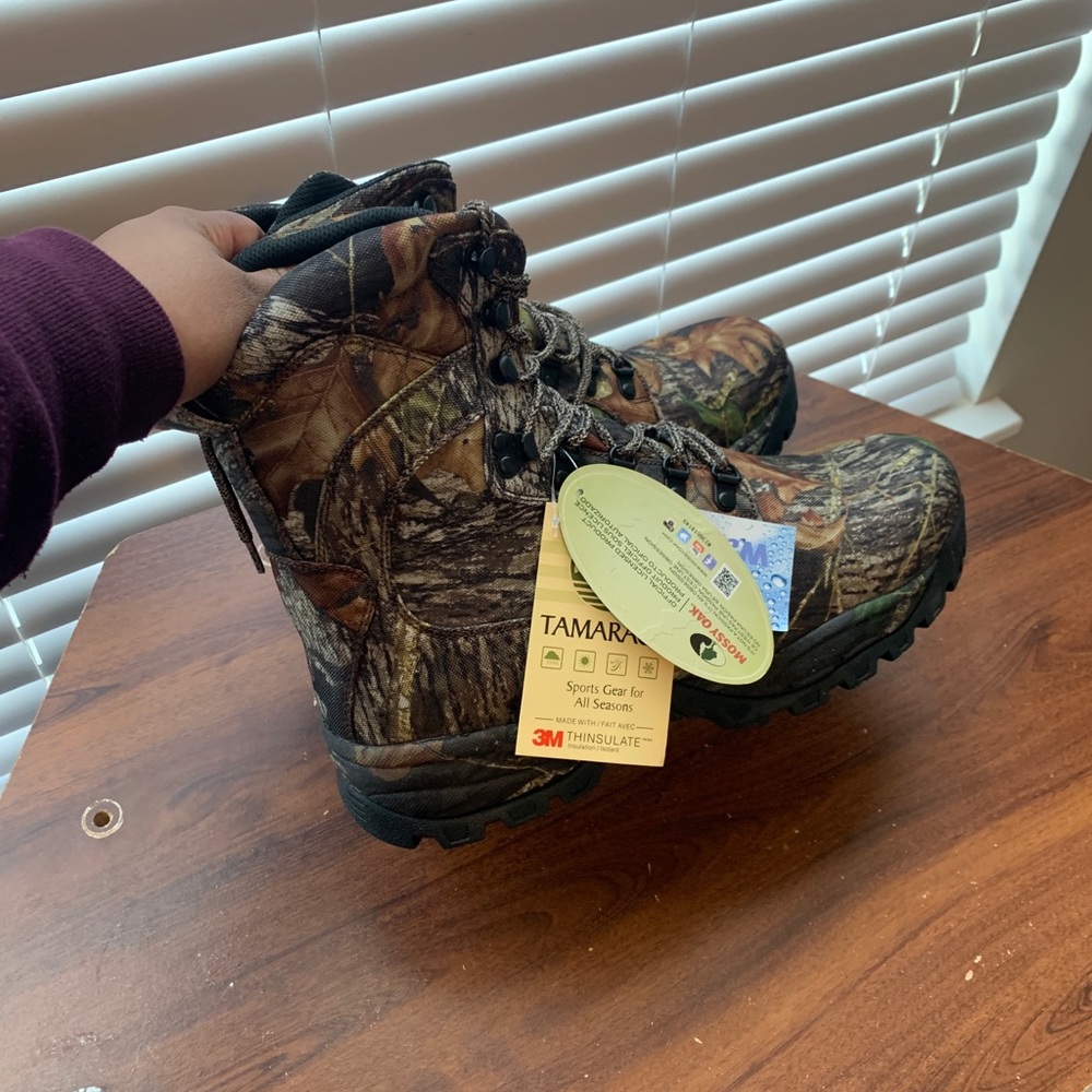 Men’s tamarack mossy oak boots